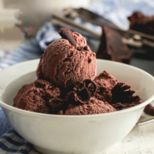 Vegan Natural chocolate ice cream 100G