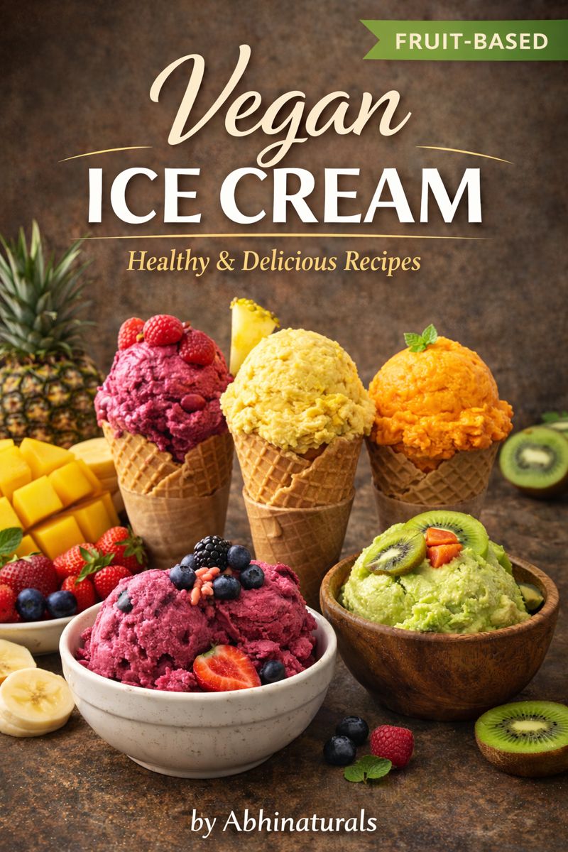 DAIRY FREE FRUIT ICECREAMS E-BOOK